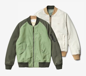 bombers lacoste reversible