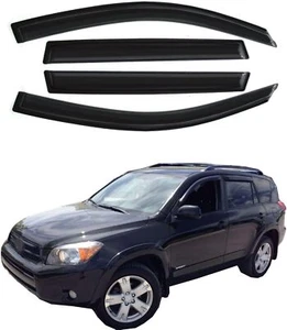 Deflector de visera de ventana para Toyota RAV4 2020-2024 tinte humo protectores para sol/lluvia 4 piezas - Imagen 1 de 7