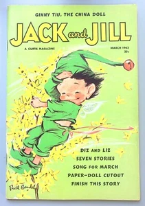 Jack and Jill magazine Vol.24 #5 ~ CURTIS 1962 ~ GINNY TIU - Ruth Bendel VG/FN - Picture 1 of 3