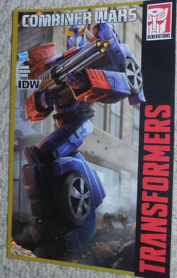 Transformers Combiner Wars Generations SMOKESCREEN Comic Book - Image 1 of 1