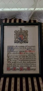 1937 Christliche Wissenschaft Monitor junger König und Königin zwischen zwei Glasstücken - Bild 1 von 12