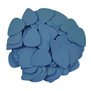 100 púas de guitarra Delrin pesadas 1 mm 351 plectrums azules - Imagen 1 de 4