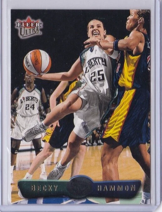 2002 Fleer Ultra WNBA #76 BECKY HAMMON NEW YORK LIBERTY