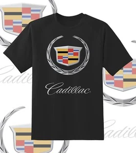 Cadillac Wappen Logo Shirt 6 Größen Jugend Medium - Erwachsene 6XL! Schneller Versand! - Bild 1 von 2