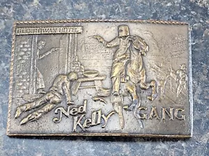 Ned Kelly Gang - Glenrowan Hotel Belt Buckle - BB3 - Picture 1 of 10