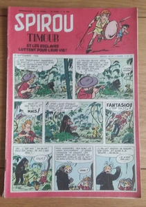 SPIROU ( journal )  n° 960 , couverture Franquin , ( Dupuis , 06/09/1956 ) - Picture 1 of 2