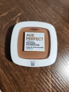 L'Oreal 360 Sienna Age Perfect Creamy Powder Foundation .31oz. (C1) - Picture 1 of 3