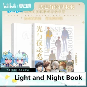 Anime Light and Night Art Works Collection Osborn Evan Comics Photo Album Books  - Picture 1 of 5