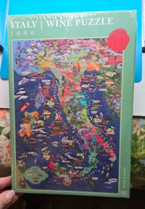 Italien Wein Puzzle von Water & Wines 1000 Teile Velvet Touch BRANDNEU versiegelt - Bild 1 von 6