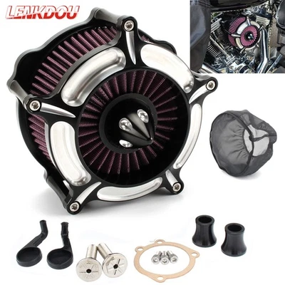 Filtro de admisión de filtro de aire CNC para Harley Forty Eight Sportster 1200 883 XL 91-22 Foto 1 de 4