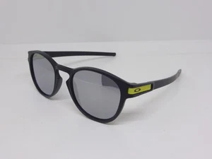 Oakley Latch VR46 Matte Black w/Chrome Iridium SKUOO9265-21 - Picture 1 of 14