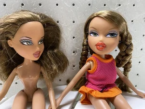 Bratz MGA Fashion Dolls Lot of Two Yasmin Nighty Nite and Play Sportz - Picture 1 of 13