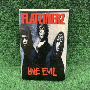 Flatlinerz Live Evil Cassette Single 1994 Def Jam Rap Hip Hop Horrorcore - Imagen 1 de 3