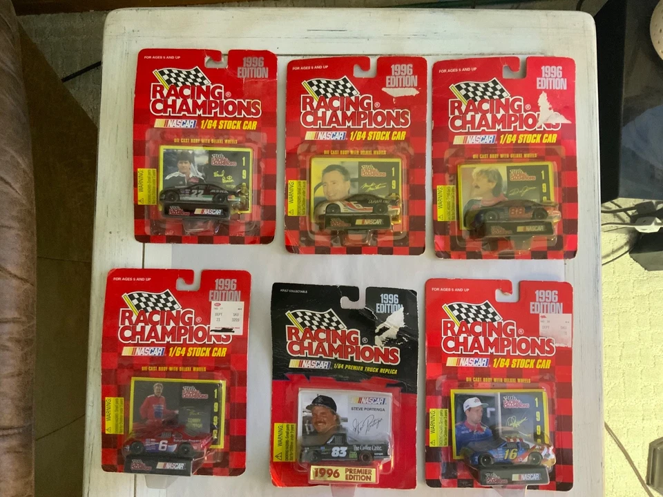 CAMPEONES DE CARRERAS - EDICIÓN 1996 1:64 - LOTE DE 6 Foto 1 de 1