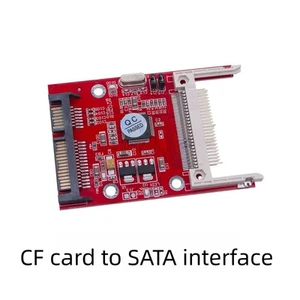 CF I/II to SATA HDD Hard Disk Drive Card Adapter Converter For Laptop Desktop f - Afbeelding 1 van 6
