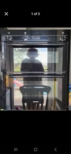 Siemens Black HB13NB621B Built-under Double Electric Oven. - Picture 1 of 3