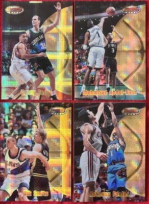 (4) 1997-98 Bowman's Best - Atomic Refractors Danny Ferry,Anthony Peeler ++ - Image 1 of 2