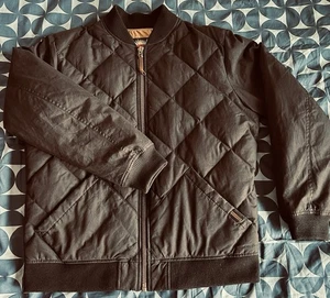 Eddie Bauer Originals Skyliner Model Bauer Down Men’s Outdoor Bomber Jacket Sz L - Picture 1 of 13