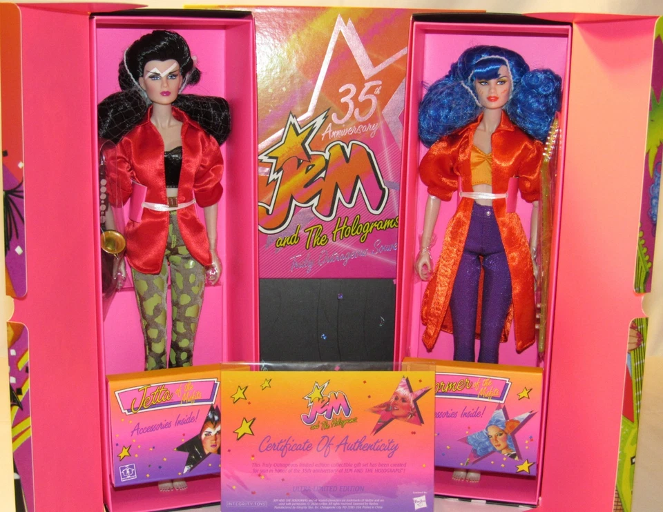 Integrity Toys I Like Your Style 2dolls Stormer & Jetta Burns Jem&the Holograms