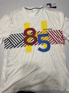 Tommy Hilfiger T Shirt Men’s Size XL Off Shore Collection White Cotton NWT - Picture 1 of 13