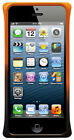 LavoicUSA Apple iPhone 5 5S Diamond-Cut Dual Color Aluminum Case - Black &Orange