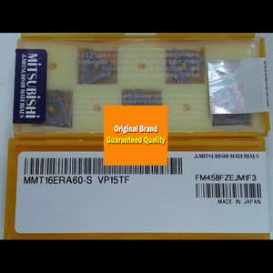 5 PIEZAS en CAJA Inserto Carburo Original MITSUBISHI MMT16ERA60-S VP15TF Nuevo - Imagen 1 de 1