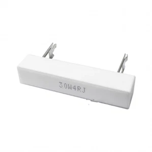 30W Horizontal 1ohm to 20ohm Wirewound Cement Resistor Ceramic Resistance - Picture 1 of 4