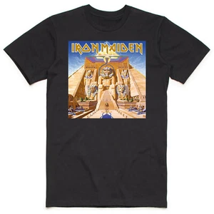 Iron Maiden Unisex T-Shirt: Powerslave Album Cover Box - Picture 1 of 3