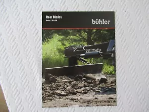 Versátil folleto de cuchillas traseras Buhler - Imagen 1 de 3