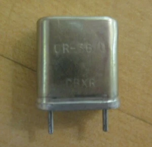 Cristal de cuarzo CR-36/U para Collins R-390A R390 Drake etc. HC-6/U - Imagen 1 de 3