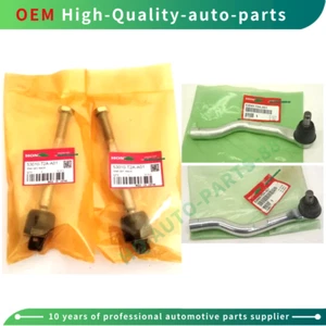 OEM 4 Pcs Outer & Outer Tie Rod End Set For 13-17 Honda Accord 15-20 Acura TLX - Picture 1 of 6