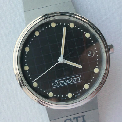 Volkswagen VW Design Classic GTi MK1 MK2 Beetle Driver Pilot Car Accessory Watch - Image 1 of 4