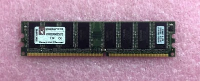 1 X 512MB KINGSTON PC-2700 DDR-333 NON-ECC MEMORY RAM KVR333X64C25/512 - Image 1 of 2
