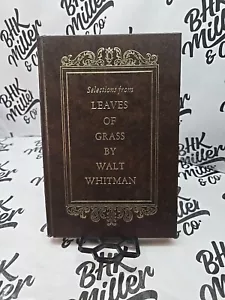 Selections From Leaves of Grass by Walt Whitman 1961 Hardcover Poetry Vintage - Foto 1 di 6