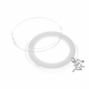 (5) AirTite 35 mm weißer Ring Münzhalter Kapseln - Bild 1 von 1