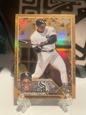 2023 Gilded Topps Chrome Gold Etch Refractor /99 Frank Thomas Chicago White Sox