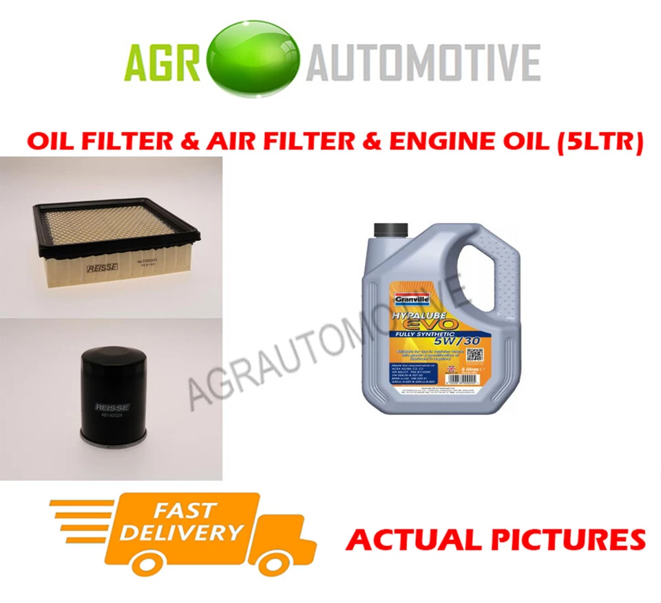 OEM PETROL OIL AIR FILTER KIT + VL 5W30 OIL FOR HONDA CIVIC 1.6 160 BHP 1999-00 - Imagem 1 de 1