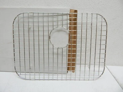 Rejilla de fregadero de acero inoxidable Whitehaus WHNU2318G-SS DAÑOS EN CAJA Foto 1 de 2