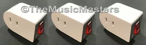 3X Single Outlet AC Wall Plug On/Off LIGHTED POWER SWITCH Electrical Adapter - Picture 1 of 12