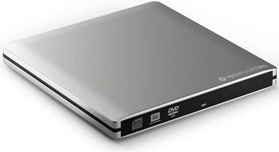 techPulse120 extern USB 3 DVD CD Brenner Aluminium Laufwerk Superdrive portable - Bild 1 von 4