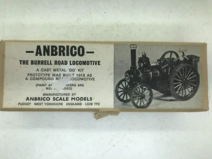 ANBRICO 1:76 SCALE WHITEMETAL 1918 BURRELL ROAD LOCOMOTIVE KIT MINT BOXED - Picture 1 of 5