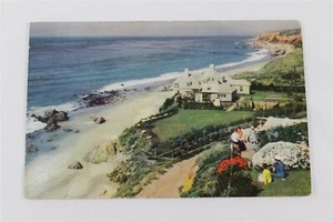 Malibú Encinal entre Santa Mónica y Oxnard Union Oil No. 41 postales PC - Imagen 1 de 2