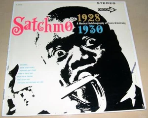 LOUIS ARMSTRONG - Satchmo, A Musical Autobiography 1928-1930 (LP, 1962) VG - Picture 1 of 1