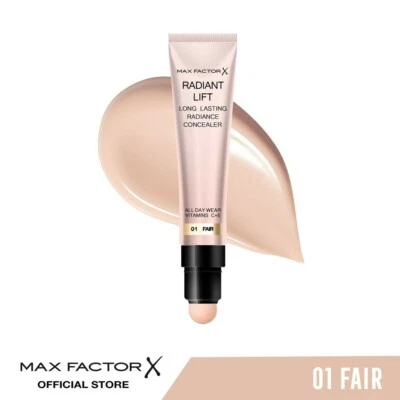 Max Factor Radiant Lift Korrektor gegen-Augenringe Vitamine C+E 01 Fairer Wert - Bild 1 von 4