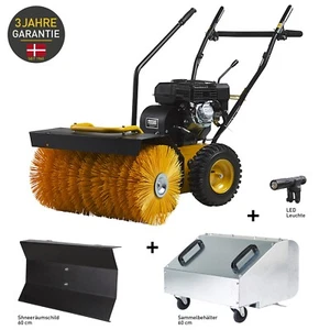 TEXAS Handy Sweep 690TG 3in1 212ccm Kehrmaschine Benzin mit Schneeschild 60cm - Bild 1 von 12