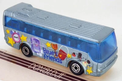 Matchbox Ikarus Coach Tour Bus "Blues Clues" Airport Shuttle 1:140 Scale - Image 1 of 2