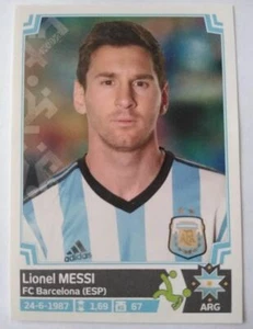 Brazil version 2015 Panini Copa America Chile #132 Lionel Messi - Picture 1 of 2
