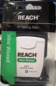 Reach gewachste Zahnseide | Effektive Plaqueentfernung, extra breite Reinigungsfläche - Bild 1 von 3