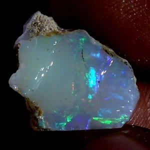 10.10 Cts Ethiopian Crystal Opal Facet Welo Rough Specimen Natural Gems YRJ5039 - Picture 1 of 10