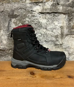 Bota de Trabajo Impermeable Avenger Para Hombre 8 Pulgadas Aluminio Puntera de Seguridad #A7335 Nueva En Caja - Imagen 1 de 7